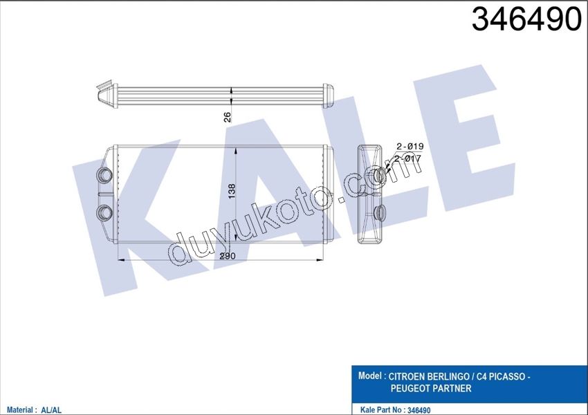 Kalorifer Radyatörü PRT3