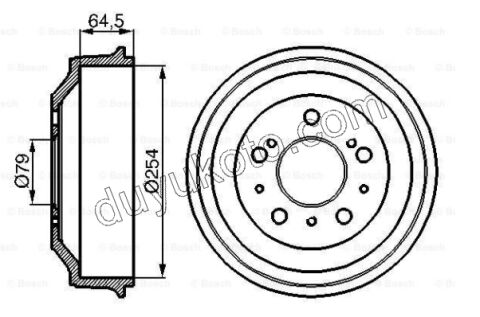 Arka Fren Kampanası DCT1 18Q