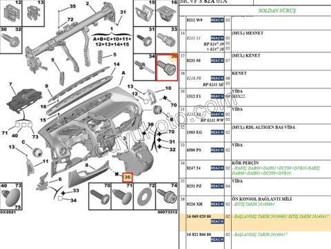 CIVATA SIGORTA KAPAK PBP