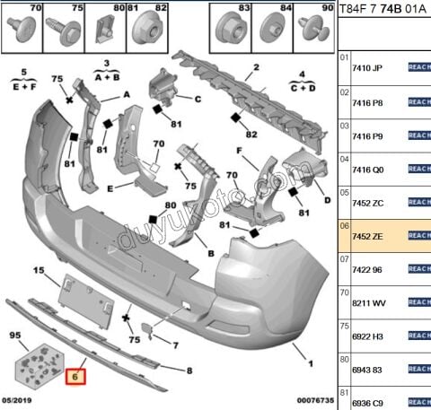 KROM CITA ARKA TAMPON ALT P30081