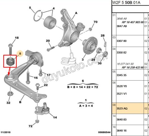 Ön Salıncak Orta Burcu P407 C53