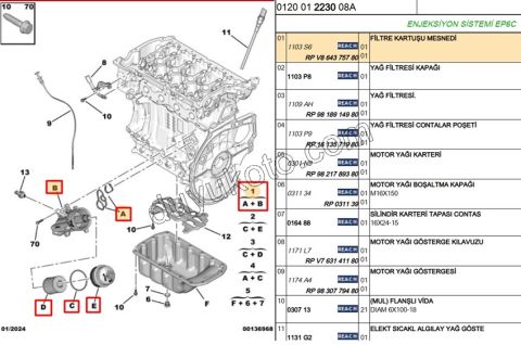 SOGUTUCU YAG KOMPLE 1.6VTi 120HP CONTA