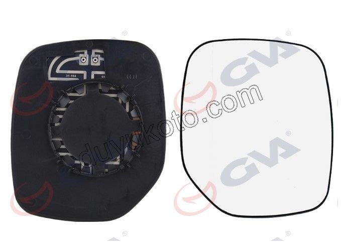 Partner Berlingo  Dikiz Ayna Camı Sağ Rezistanslı 1997/2009