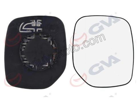 Partner Berlingo  Dikiz Ayna Camı Sağ Rezistanslı 1997/2009