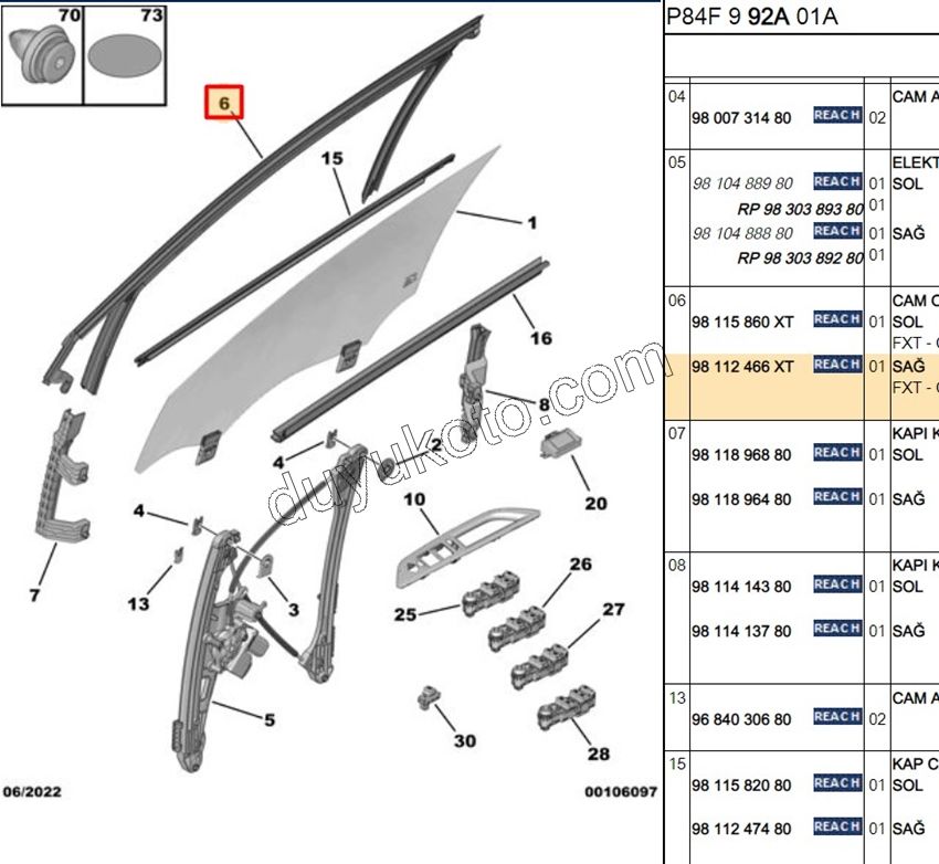 FITIL KAPI CAMI CERCEVE ON R P30082 SIYAH