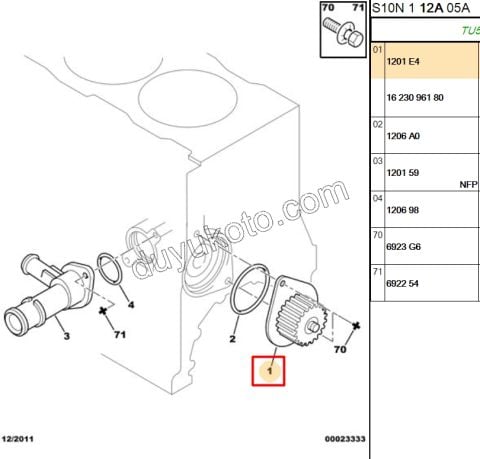 Devirdaim Su Pompası TU3AF TU5JP