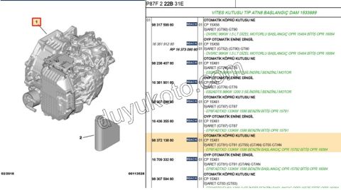SANZIMAN KOMPLE OTOMATIK ATN8 P3008 P5008