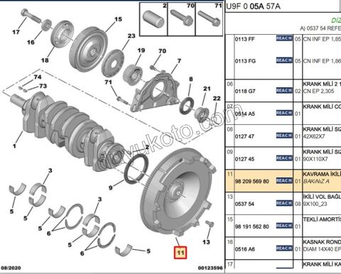 VOLAN BXR3MQ DW12R