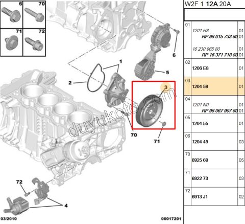 KASNAK DEVIRDAIM EP3 1.6VTi 120HP