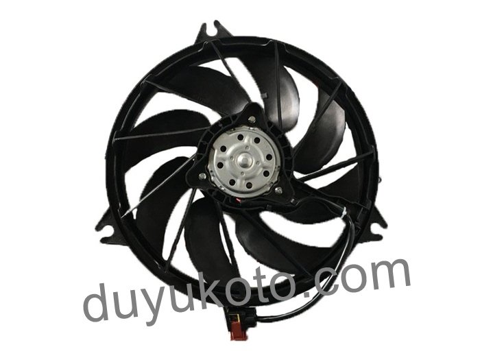 PEUGEOT 206 FAN MOTORU (KLİMALI) (KABLOLU KİLİT SOKETLİ)