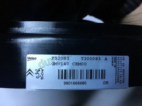 Fan Motoru EP P207 P2081 P20081