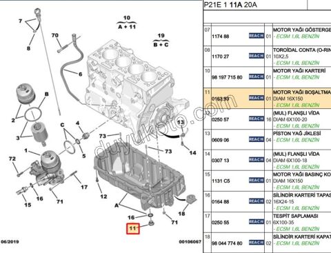 TAPA KARTER BENZ 16X150