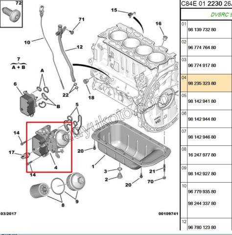 SOGUTUCU YAG KOMPLE 1.5HDİ Euro6 TEK
