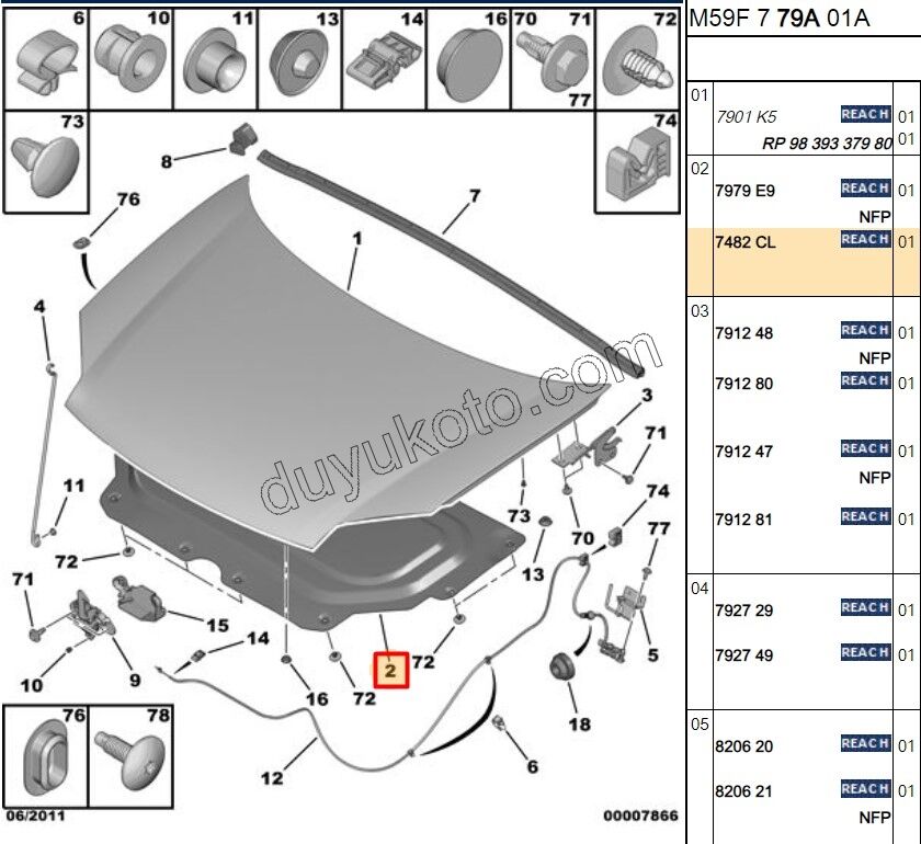 Motor Kaputu İzolatörü (Keçesi) PRT2 YM
