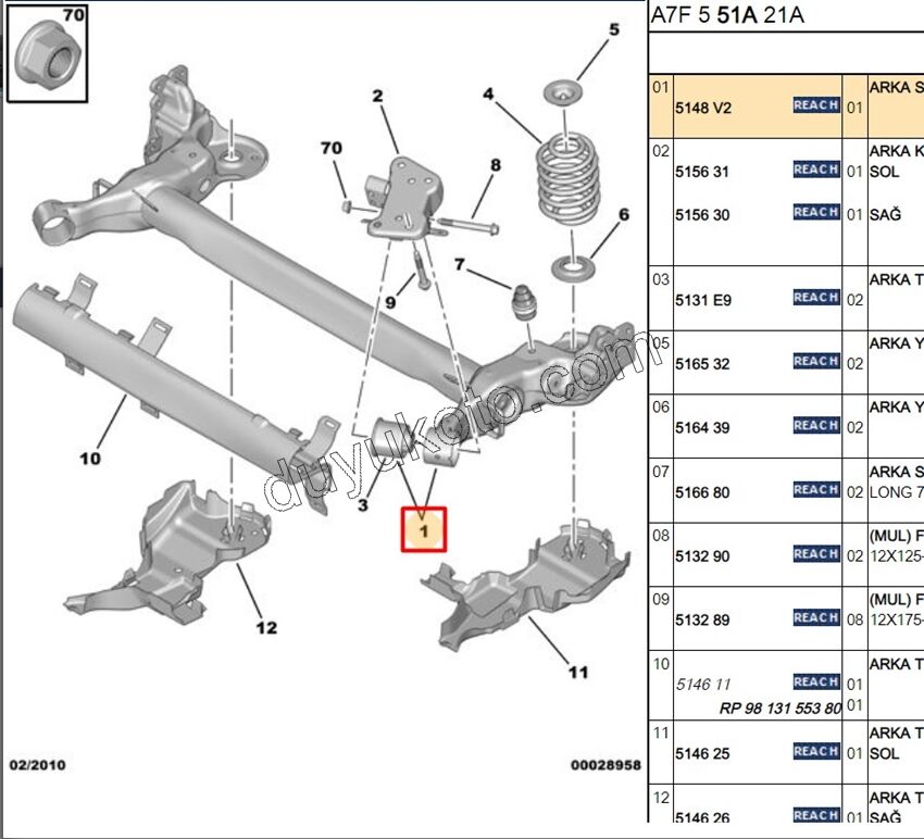 Arka Dingil Travers P207