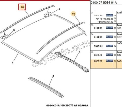 CITA TAVAN R P107 C1