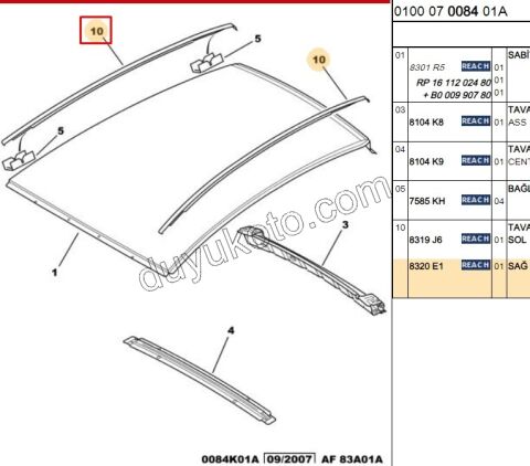 CITA TAVAN R P107 C1