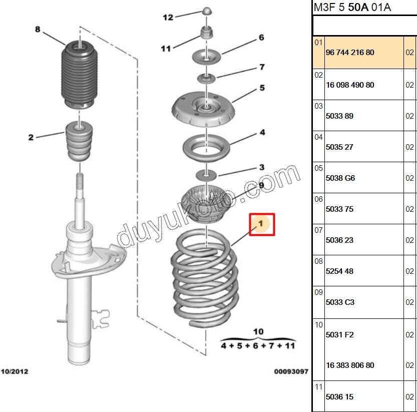Ön Helezon P301 1.6HDİ Euro5