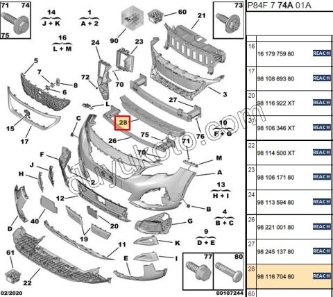 DARBE EMICI ON TAMPON P30082 PLASTIK