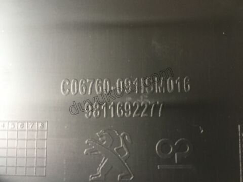 Ön Tampon Kapağı Orta IZGARA P30082 P50082