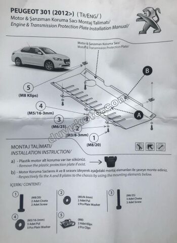 MUHAFAZA KARTER P301 P2081 P20081 C33 DS3 CCT