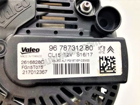 Sarj Dinamosu Alternatör 1.6VTi 120HP F P3082 GTI RCZ