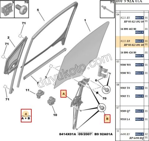 KRIKO CAM ON R PRT3 BR3 KADEME+