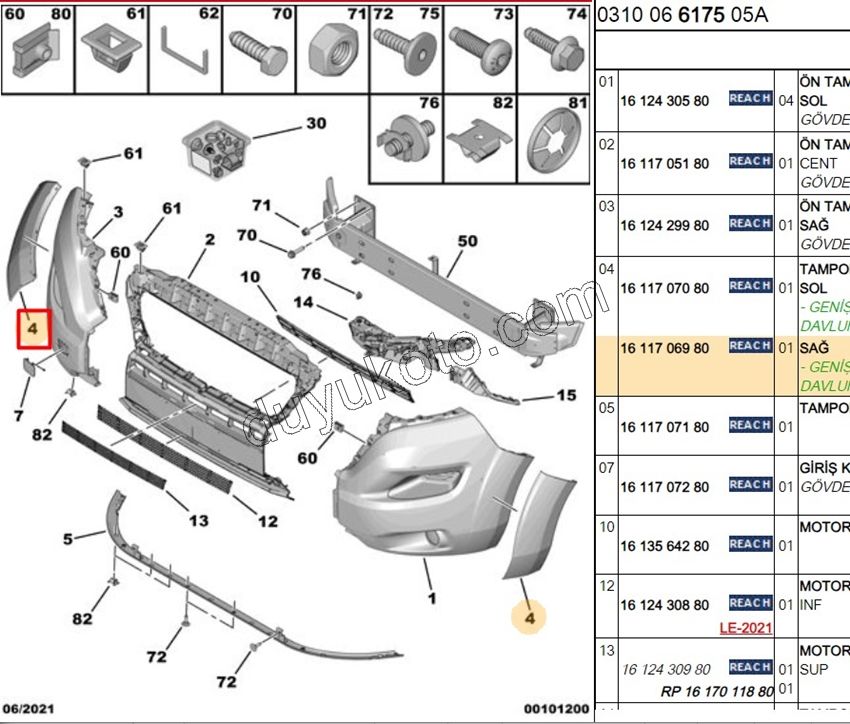 DODIK ON TAMPON KOSE R BXR3MQ