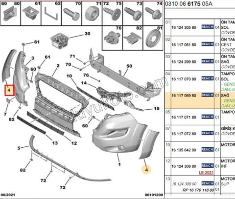 DODIK ON TAMPON KOSE R BXR3MQ