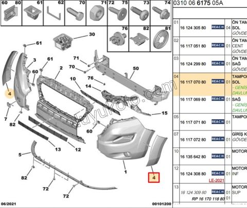 DODIK ON TAMPON KOSE L BXR3MQ