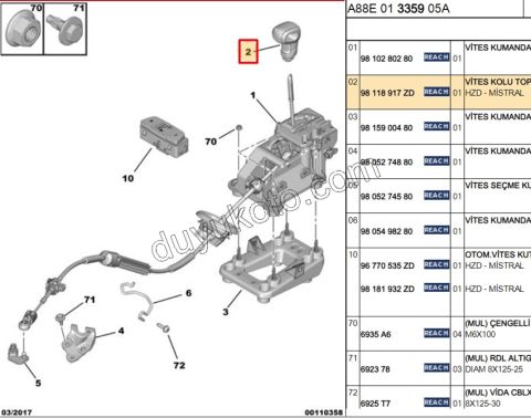 Krom Vites Topuzu C3AIR OTOM