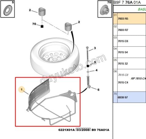 DEMIR ISTEPNE TUTUCU BESIK PRT3