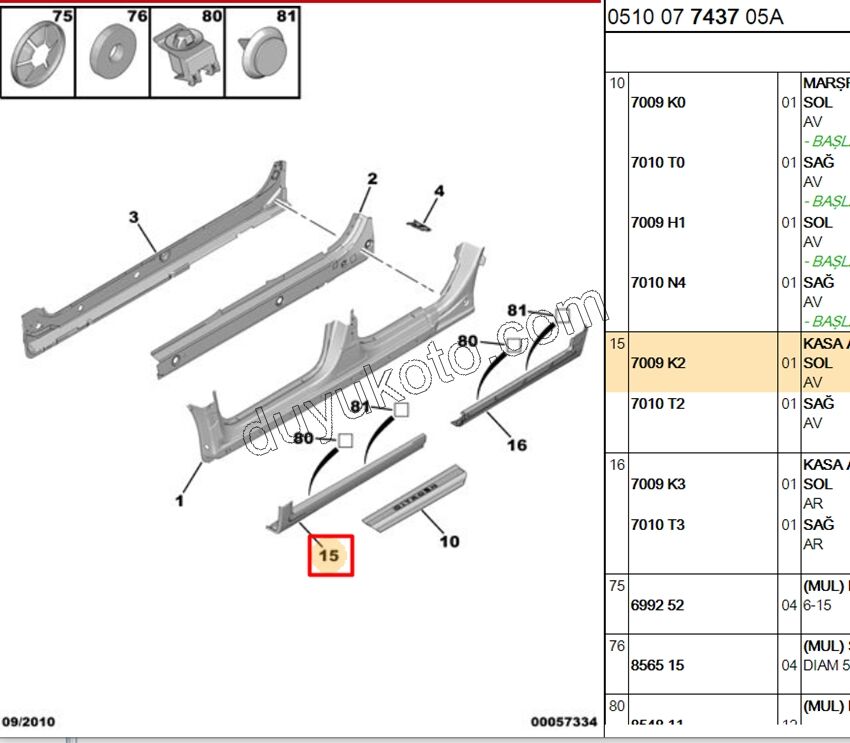 ETEK PLASTIGI MARSBIYEL ON L C4SD