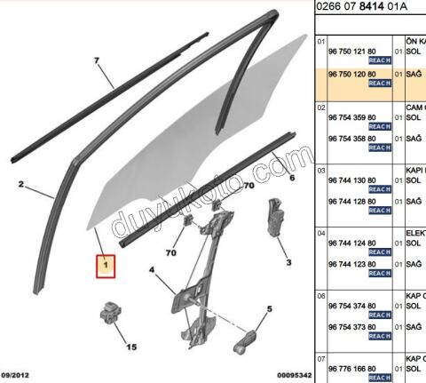 CAM ON KAPI L P301 CELY