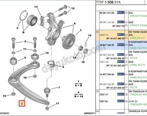 Salıncak Sol RCZ 156HP
