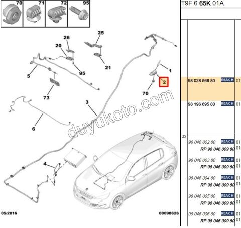 TABAN ANTEN P3082