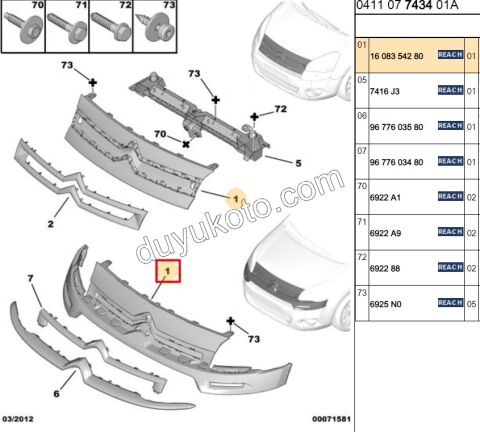 PANJUR BR31 UZUN TIP LED YOK 2012> ARMA-