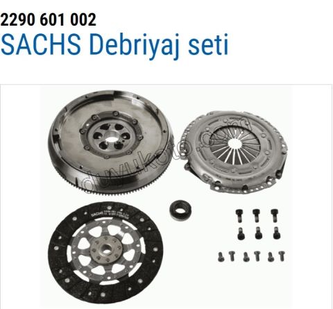 KIT VOLAN+DEBRIYAJ SET+RUL+ 1.6HDİ Euro4 0532.Q4 + 2052.X4