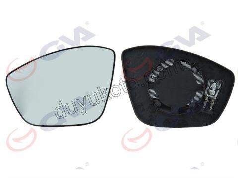 Peugeot 208 2008 Citroen C3 Aircoss Dikiz Ayna Camı Sol (Rezistanslı) 2013/2021