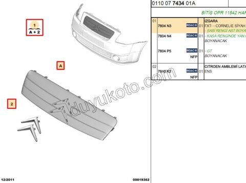Ön Panjur C2 (ARMA+) SIYAH