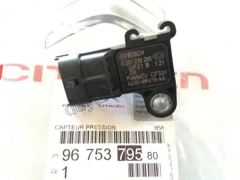 Emme Manifolt Basınç Sensörü (Map Sensörü)   BXR3 EURO5