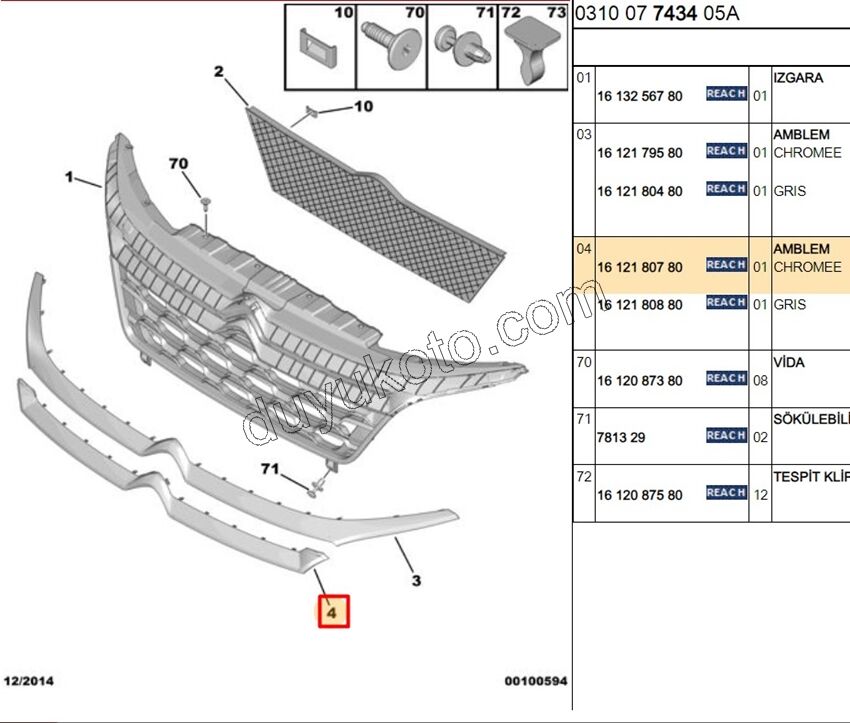 ARMA ON PANJUR ALT JR3MQ KROM