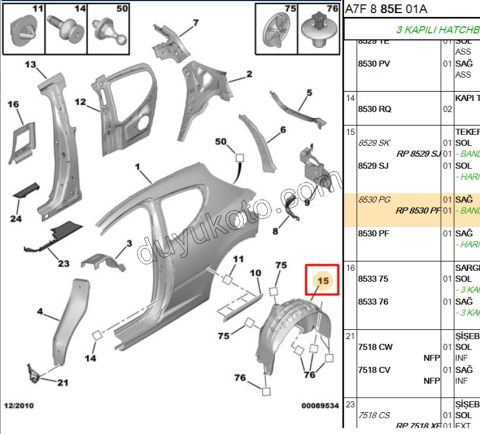 DAVLUMBAZ ARKA R P207 3P 5P