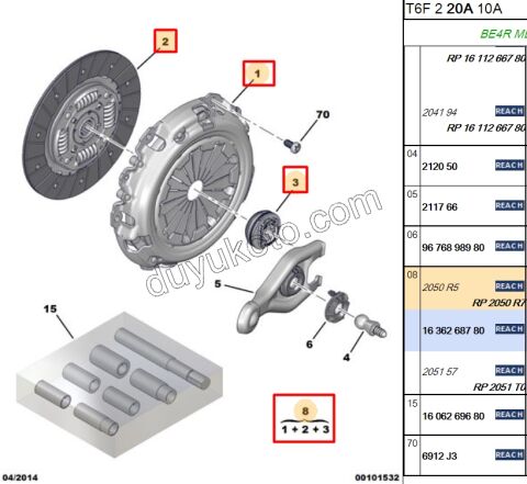 Debriyaj Seti 1.6İ 16V Benzinli