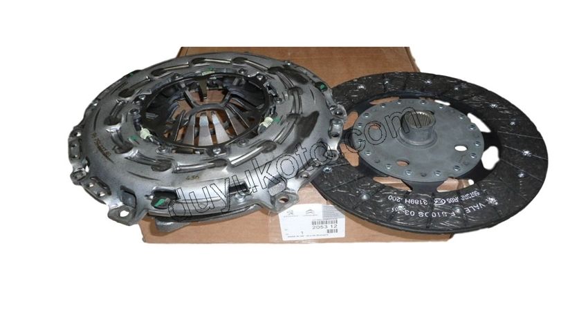 Debriyaj Seti 1.6HDİ Euro5 Rulmansız MCP