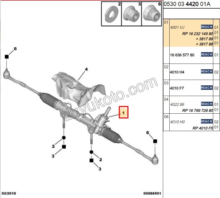Direksiyon Kutusu C42 DS4 1.6HDİ Euro5