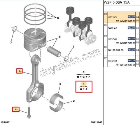 KOL PISTON