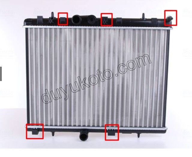 Motor Su Radyatörü P207 P301 EP 1.6HDİ Euro4