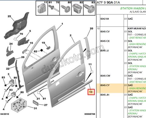 CITA SUS ON KAPI R P207 AST+
