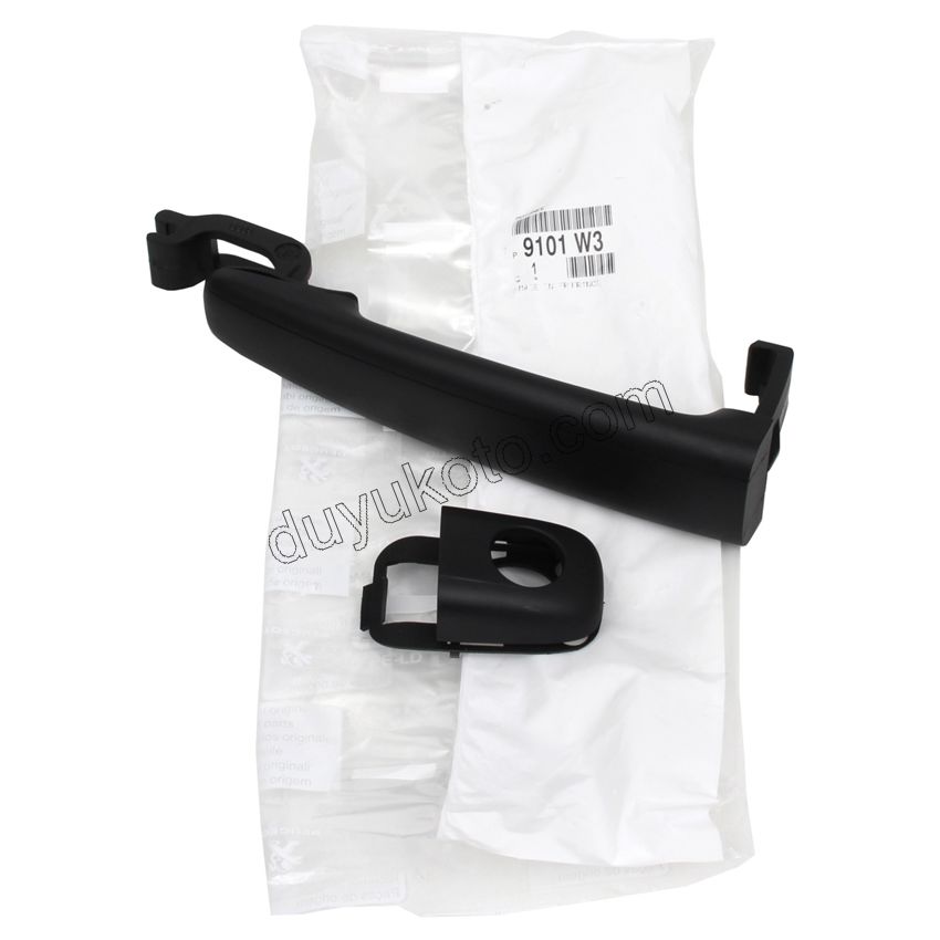 Dış Açma Kolu Sol Ön Kapı P307 C2 C31 DELIK+ SIYAH